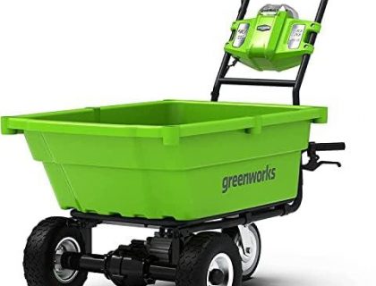 Review of the Greenworks G40GC Selbstfahrender Akku Gartenwagen