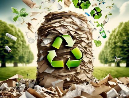 Wie nachhaltig sind Produkte aus recyceltem Papier?